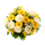 Bukiet z żółtych kwiatów
